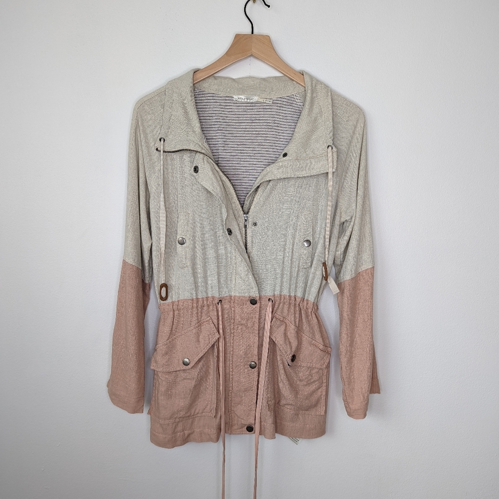 Blu Pepper Lightweight Linen jacket